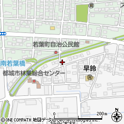 宮崎県都城市早鈴町5014周辺の地図