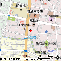 美容室町ムスメ姫城店周辺の地図