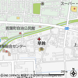 宮崎県都城市早鈴町5057周辺の地図
