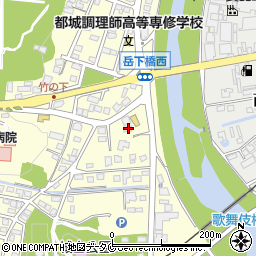 宮崎県都城市都島町3594周辺の地図