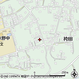 鹿児島県いちき串木野市袴田747周辺の地図