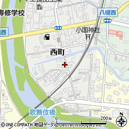 田中たたみ・ふすま店周辺の地図