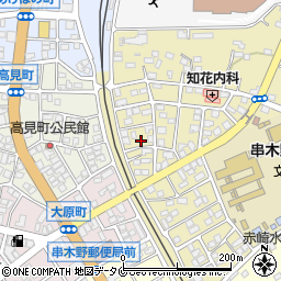 鹿児島県いちき串木野市日出町8周辺の地図