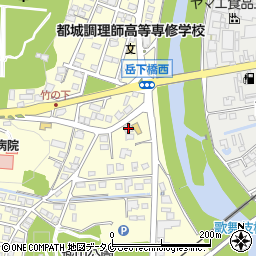 宮崎県都城市都島町3595-2周辺の地図