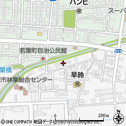 宮崎県都城市早鈴町5010周辺の地図