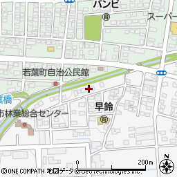 宮崎県都城市早鈴町5009-2周辺の地図