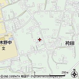 鹿児島県いちき串木野市袴田667周辺の地図