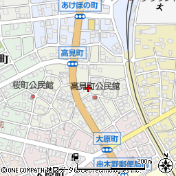 鹿児島県いちき串木野市高見町周辺の地図