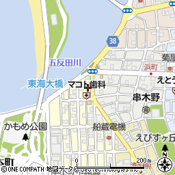 鹿児島県いちき串木野市西浜町140周辺の地図