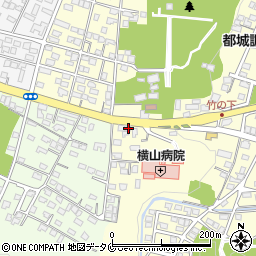 宮崎県都城市都島町524周辺の地図