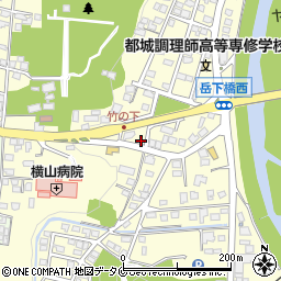 宮崎県都城市都島町191-1周辺の地図