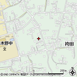 鹿児島県いちき串木野市袴田666周辺の地図
