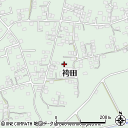 鹿児島県いちき串木野市袴田1994周辺の地図