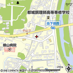 宮崎県都城市都島町189周辺の地図