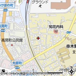 鹿児島県いちき串木野市日出町21周辺の地図