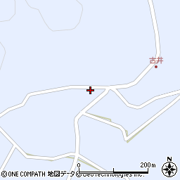 鹿児島県曽於市財部町北俣8218周辺の地図