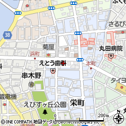 鹿児島県いちき串木野市元町12周辺の地図