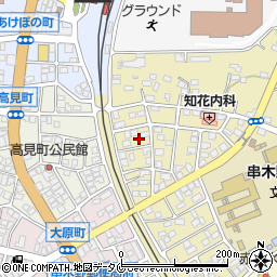 鹿児島県いちき串木野市日出町20周辺の地図