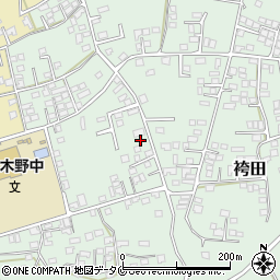 鹿児島県いちき串木野市袴田665周辺の地図