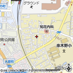 鹿児島県いちき串木野市日出町43周辺の地図
