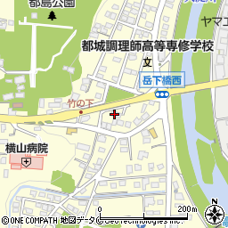 株式会社建設情報新聞社　都城通信局周辺の地図