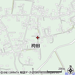 鹿児島県いちき串木野市袴田1996周辺の地図