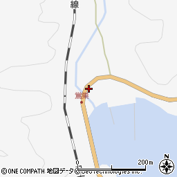 宮崎県日南市伊比井3960周辺の地図