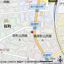 鹿児島県いちき串木野市高見町159周辺の地図