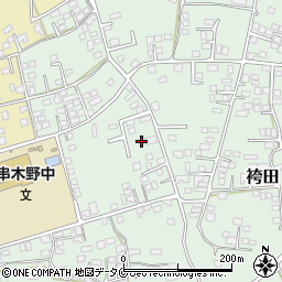 鹿児島県いちき串木野市袴田664周辺の地図