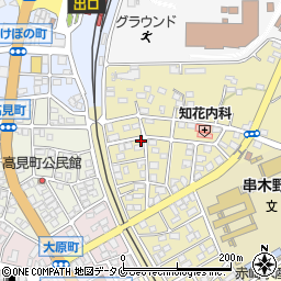 鹿児島県いちき串木野市日出町22周辺の地図