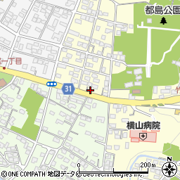 宮崎県都城市都島町459-3周辺の地図