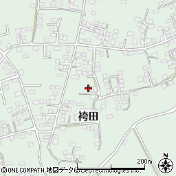 鹿児島県いちき串木野市袴田1997周辺の地図