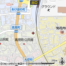 鹿児島県いちき串木野市高見町42周辺の地図