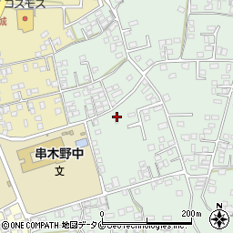 鹿児島県いちき串木野市袴田676周辺の地図
