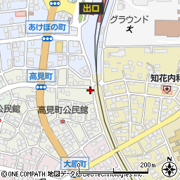 鹿児島県いちき串木野市高見町37周辺の地図