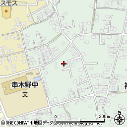 鹿児島県いちき串木野市袴田670周辺の地図