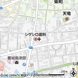 宮崎県都城市早鈴町11周辺の地図