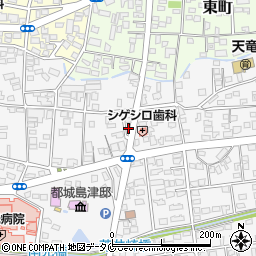 宮崎県都城市早鈴町11-24周辺の地図