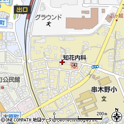 鹿児島県いちき串木野市日出町74周辺の地図