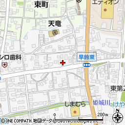 宮崎県都城市早鈴町10-22周辺の地図