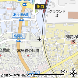 鹿児島県いちき串木野市高見町35周辺の地図