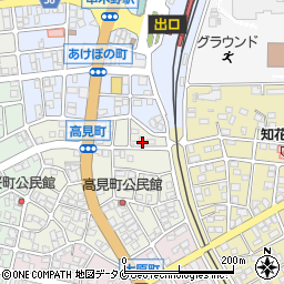 鹿児島県いちき串木野市高見町32周辺の地図
