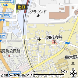 鹿児島県いちき串木野市日出町38周辺の地図