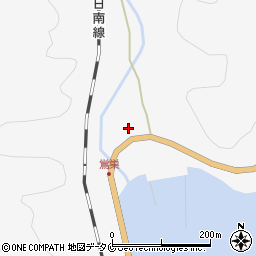 宮崎県日南市伊比井3954周辺の地図