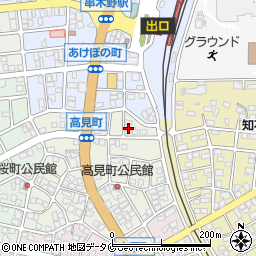 鹿児島県いちき串木野市高見町27周辺の地図