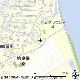 鹿児島県姶良市東餅田3842-2周辺の地図
