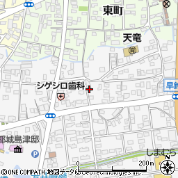 宮崎県都城市早鈴町10-35周辺の地図