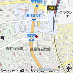 鹿児島県いちき串木野市高見町22周辺の地図