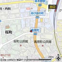 鹿児島県いちき串木野市高見町3周辺の地図