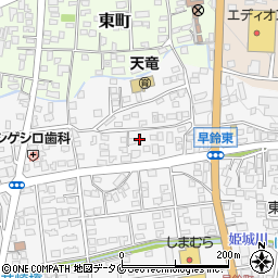 宮崎県都城市早鈴町10-9周辺の地図